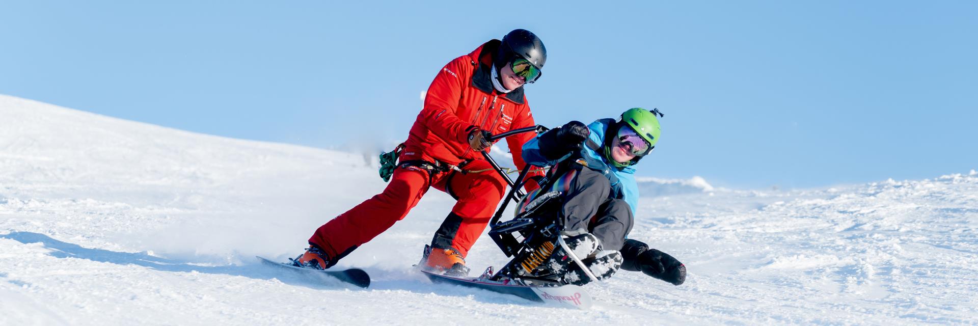 Adaptive skiing - Trysil