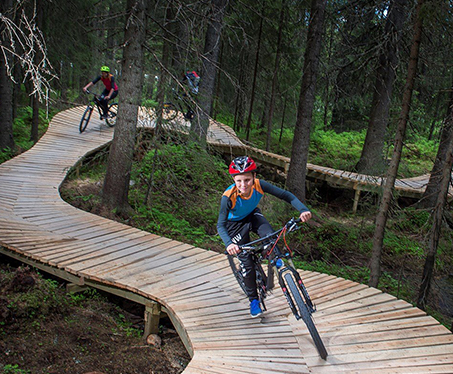 Stisykling I Trysil - Sykling I Trysil Bike Arena